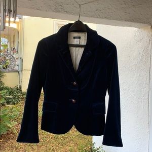 J. Crew Velvet Blazer/Jacket